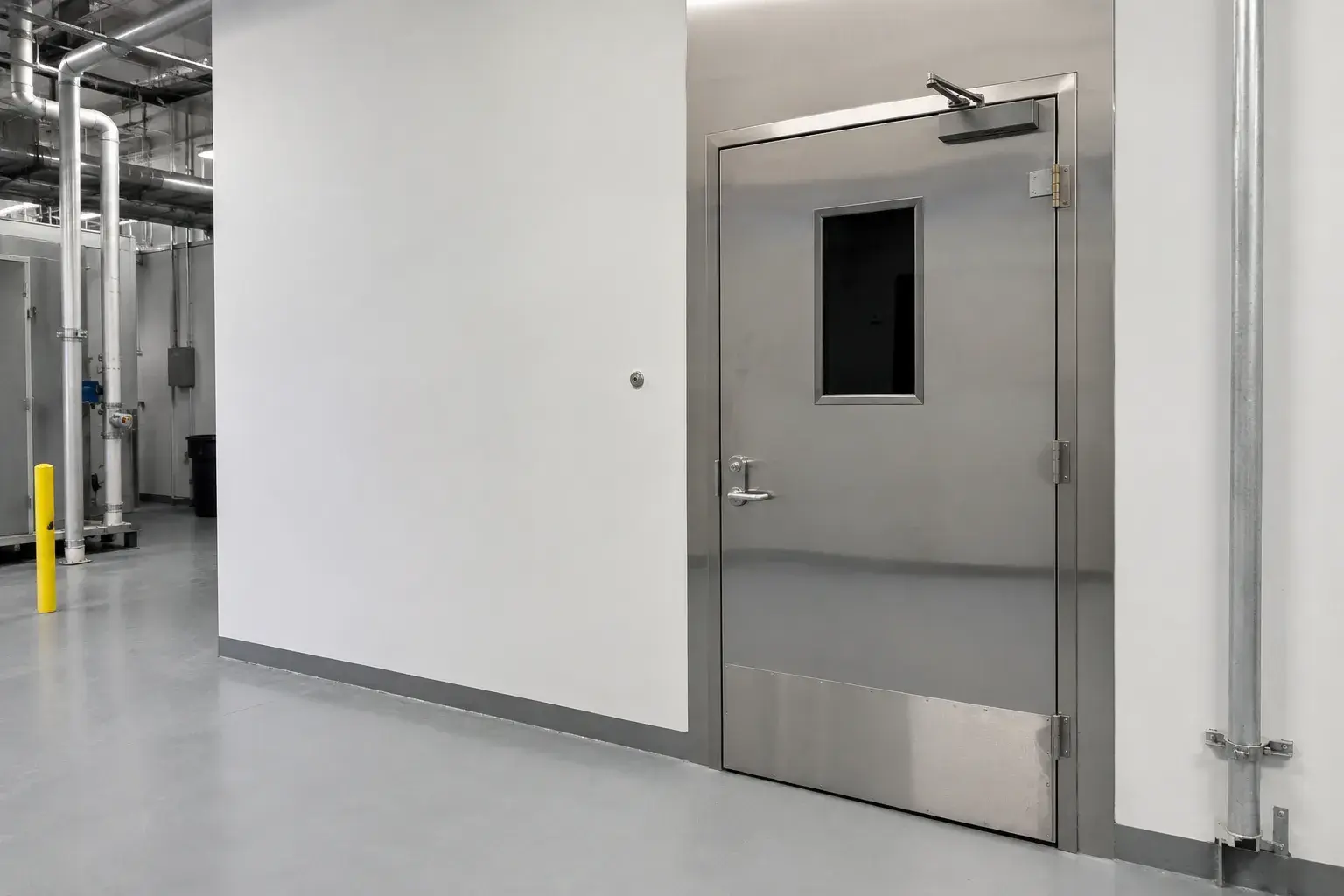 Pharmaceutical Doors, fabricated and installed by The Grate Guys
