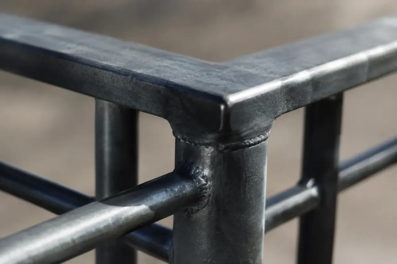 Pipe and Tube Railing in Aurora being fabricated and installed by The Grate Guys