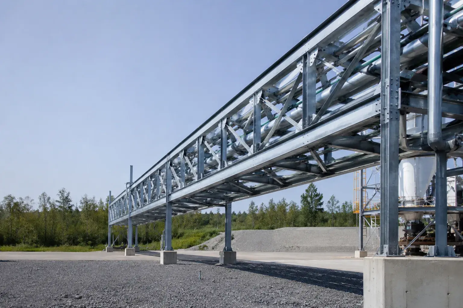 Pipe Bridges, fabricated and installed by The Grate Guys
