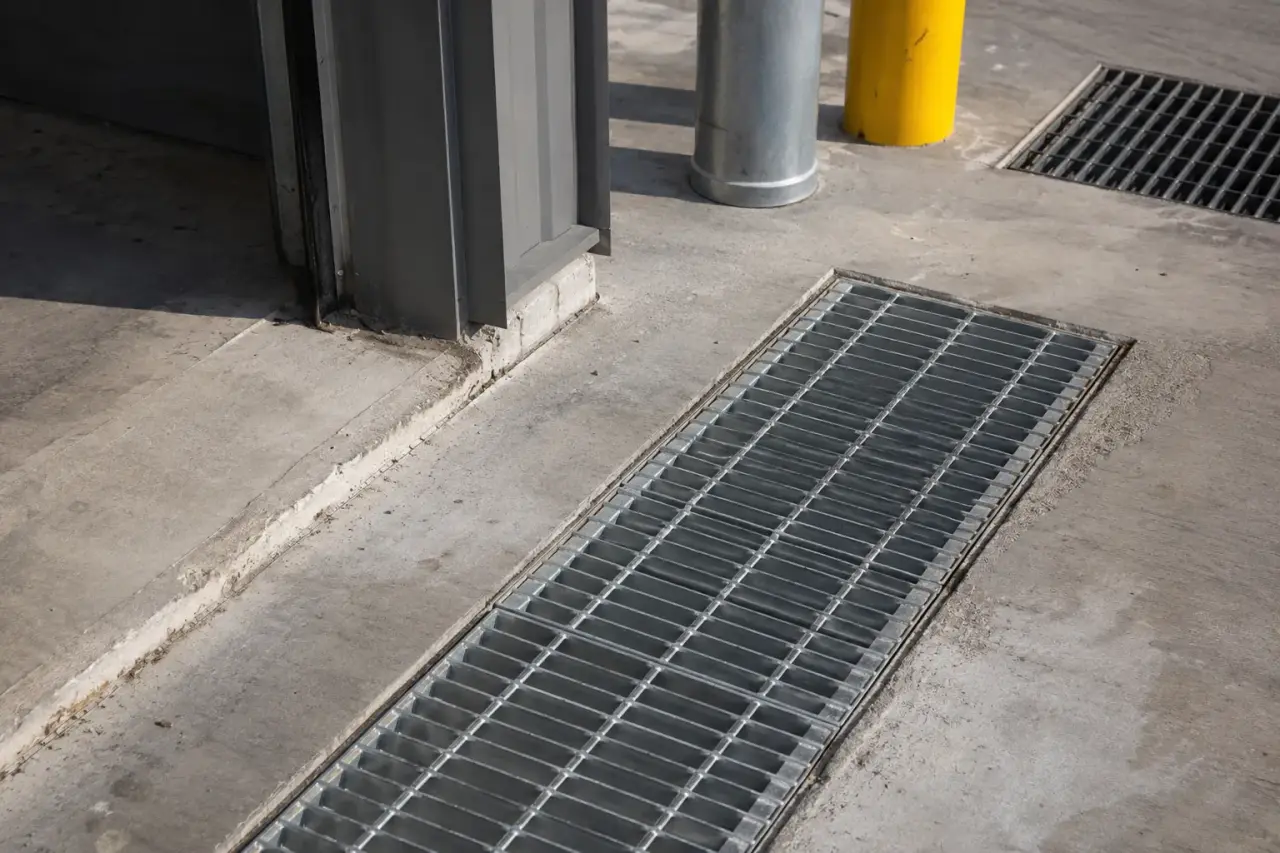 Completed Plank Grating installation in Mississauga by The Grate Guys
