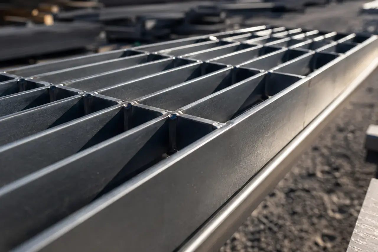 Plank Grating in Mississauga being fabricated and installed by The Grate Guys