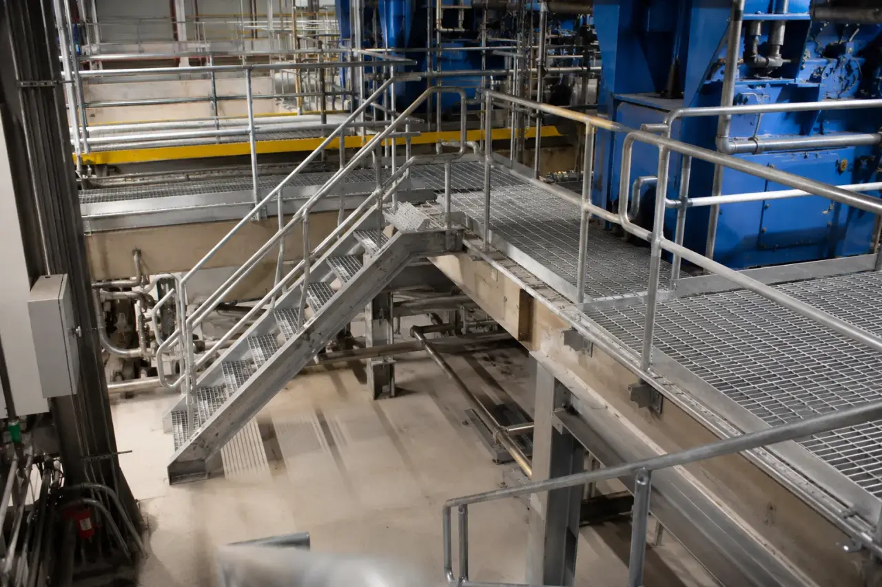 Completed Plant Maintenance Welding installation by The Grate Guys