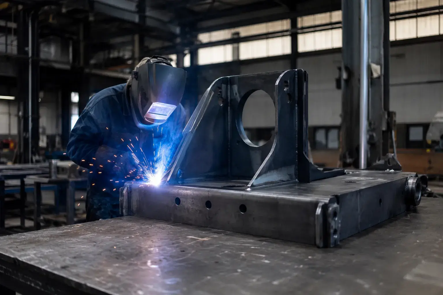 Plant Maintenance Welding, fabricated and installed by The Grate Guys