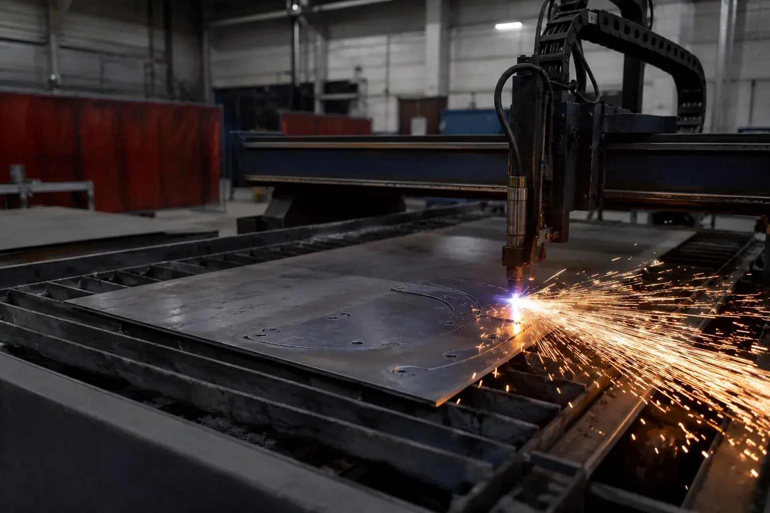 Plasma Cutting in Barrie, Ontario, fabricated and installed by The Grate Guys