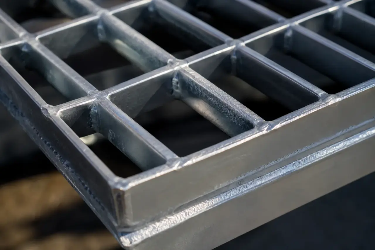 Powder Coated Grates being fabricated and installed by The Grate Guys