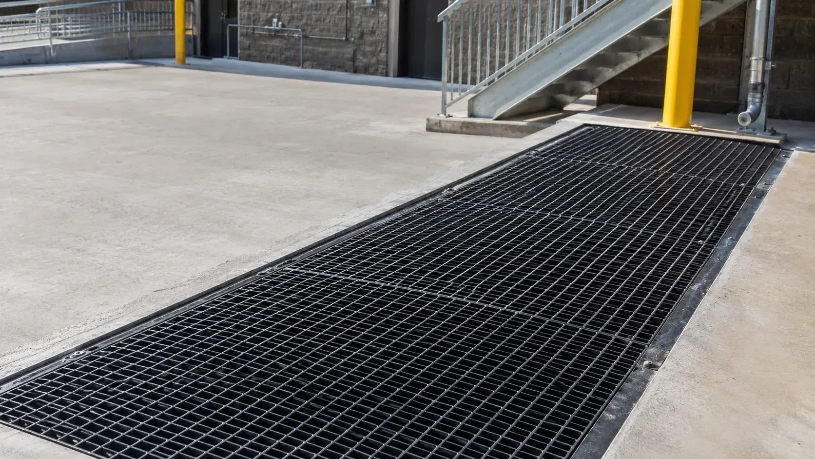 Powder Coated Grates, fabricated and installed by The Grate Guys