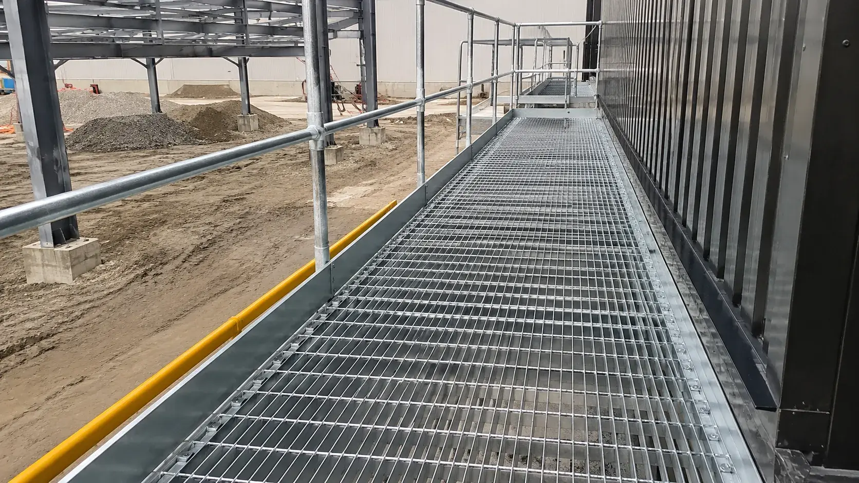 Press Locked Grating in Sarnia, Ontario, fabricated and installed by The Grate Guys