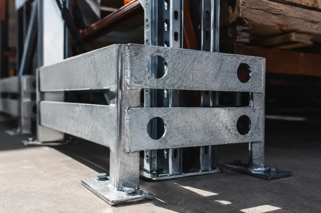 Rack Guards in Caledon being fabricated and installed by The Grate Guys