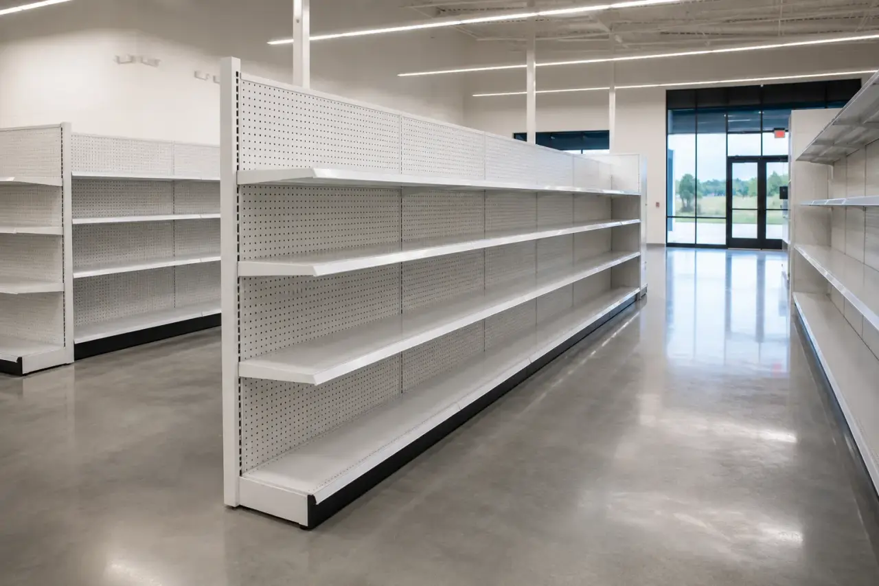 Completed Retail Display Racks installation in Pickering by The Grate Guys