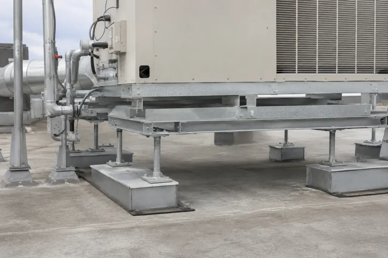 Completed Rtu Supports installation in Aurora by The Grate Guys