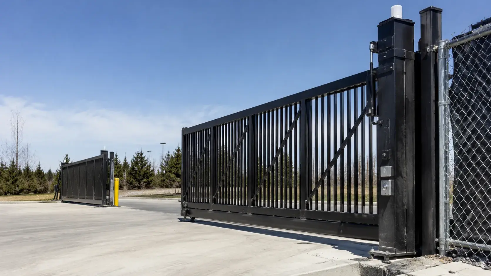 Security Gates in Ajax, Ontario, fabricated and installed by The Grate Guys