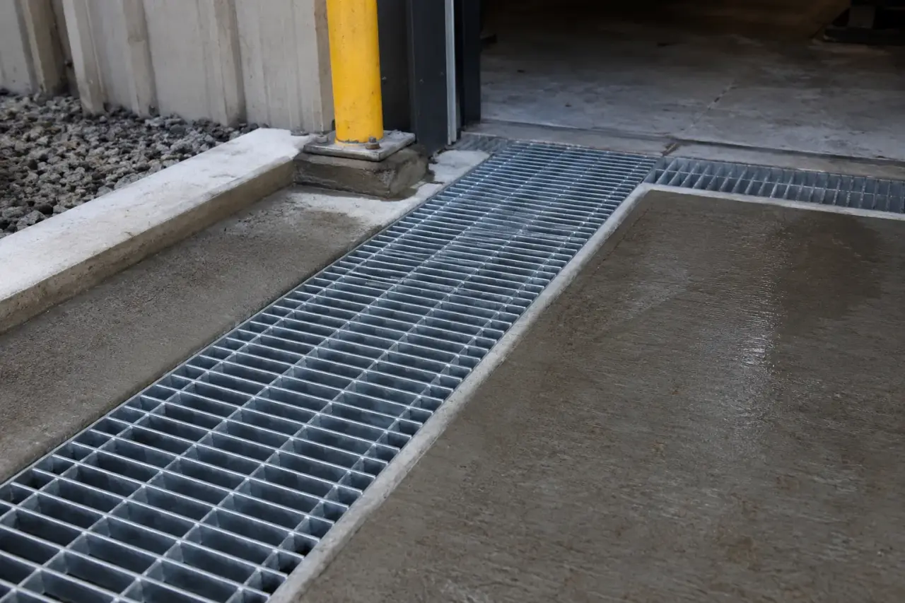Completed Serrated Grating installation in Ajax by The Grate Guys