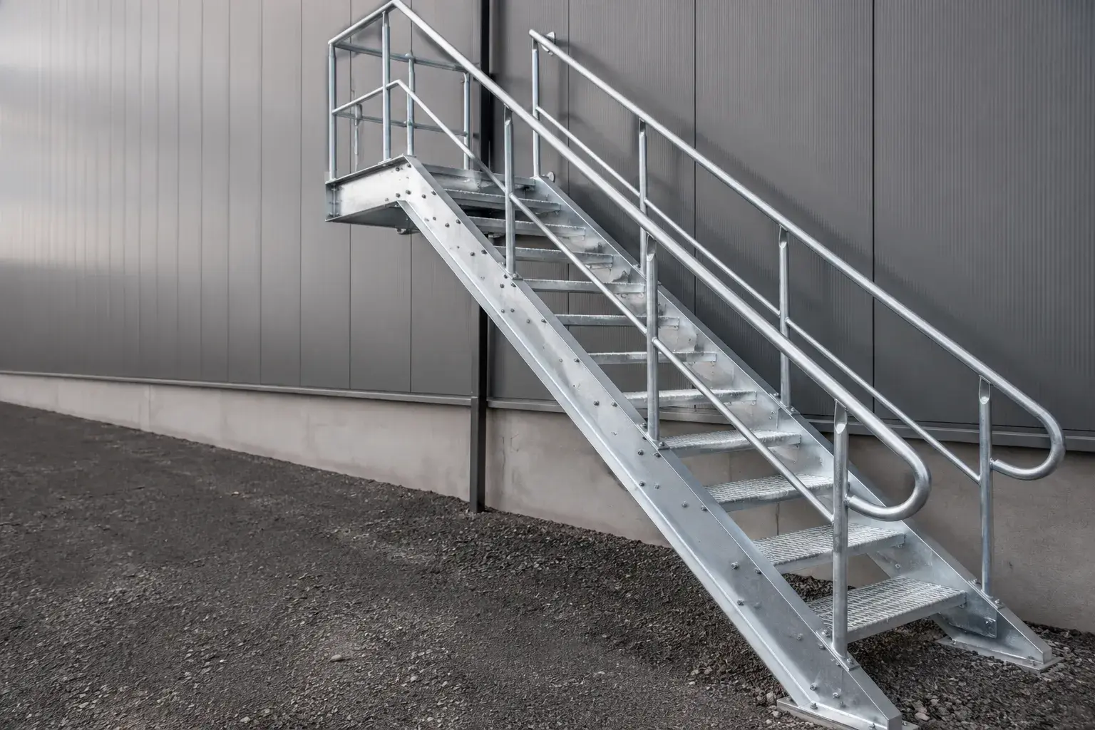 Ship Ladders in Ajax, Ontario, fabricated and installed by The Grate Guys