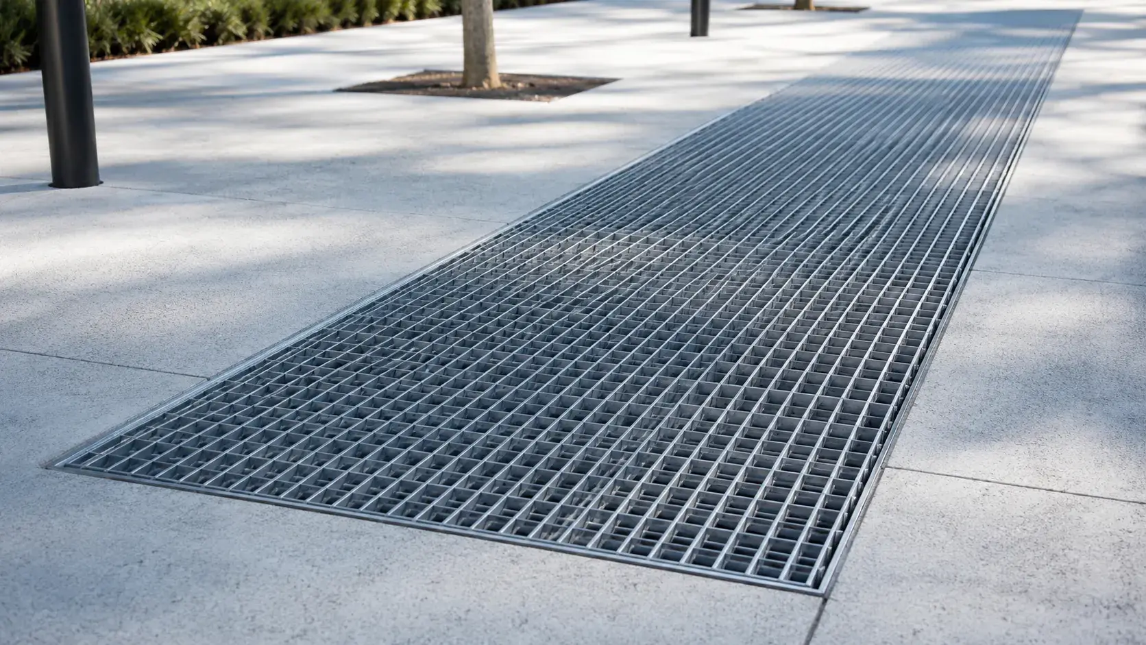 Sidewalk Grates, fabricated and installed by The Grate Guys