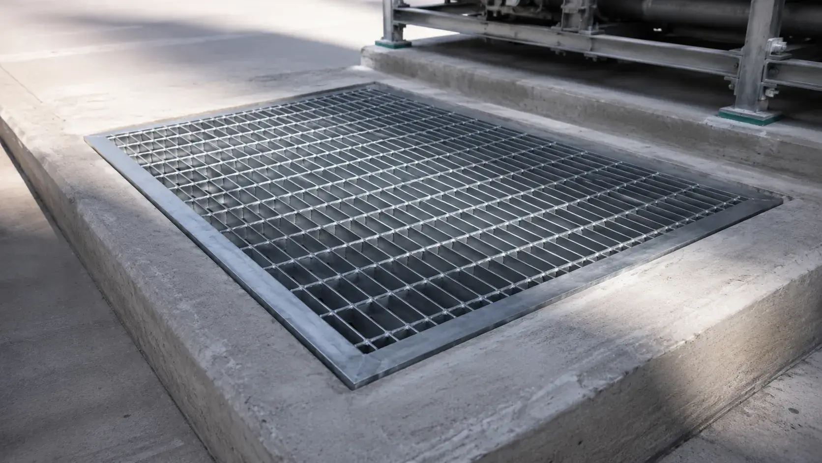 Slip Resistant Grating in Ajax, Ontario, fabricated and installed by The Grate Guys