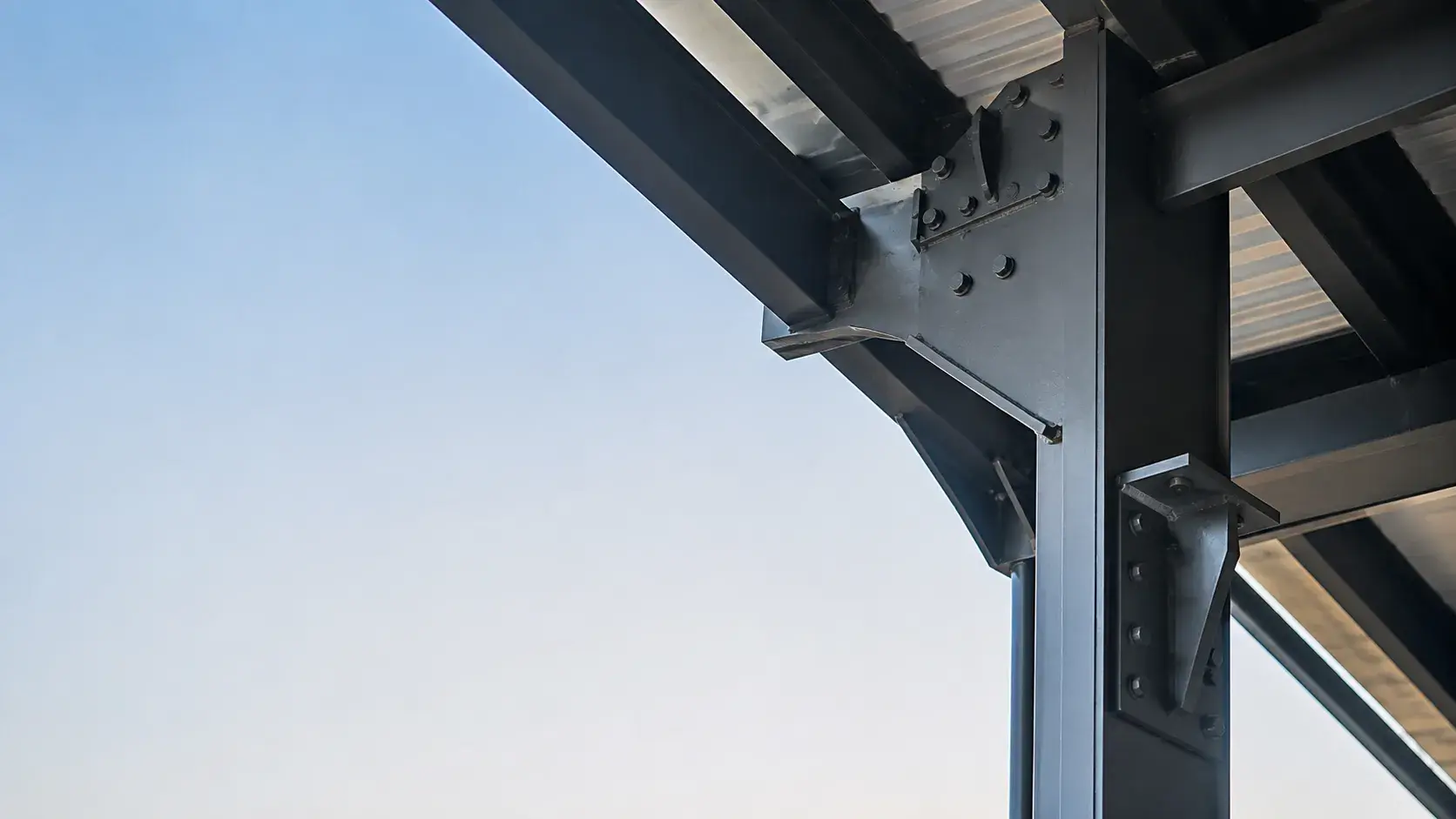 Steel Beam Fabrication, fabricated and installed by The Grate Guys