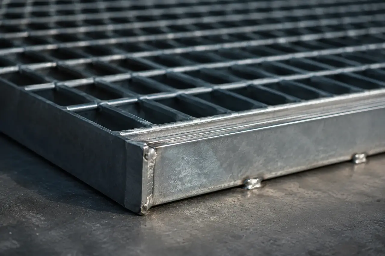Steel Floor Plate in Aurora being fabricated and installed by The Grate Guys