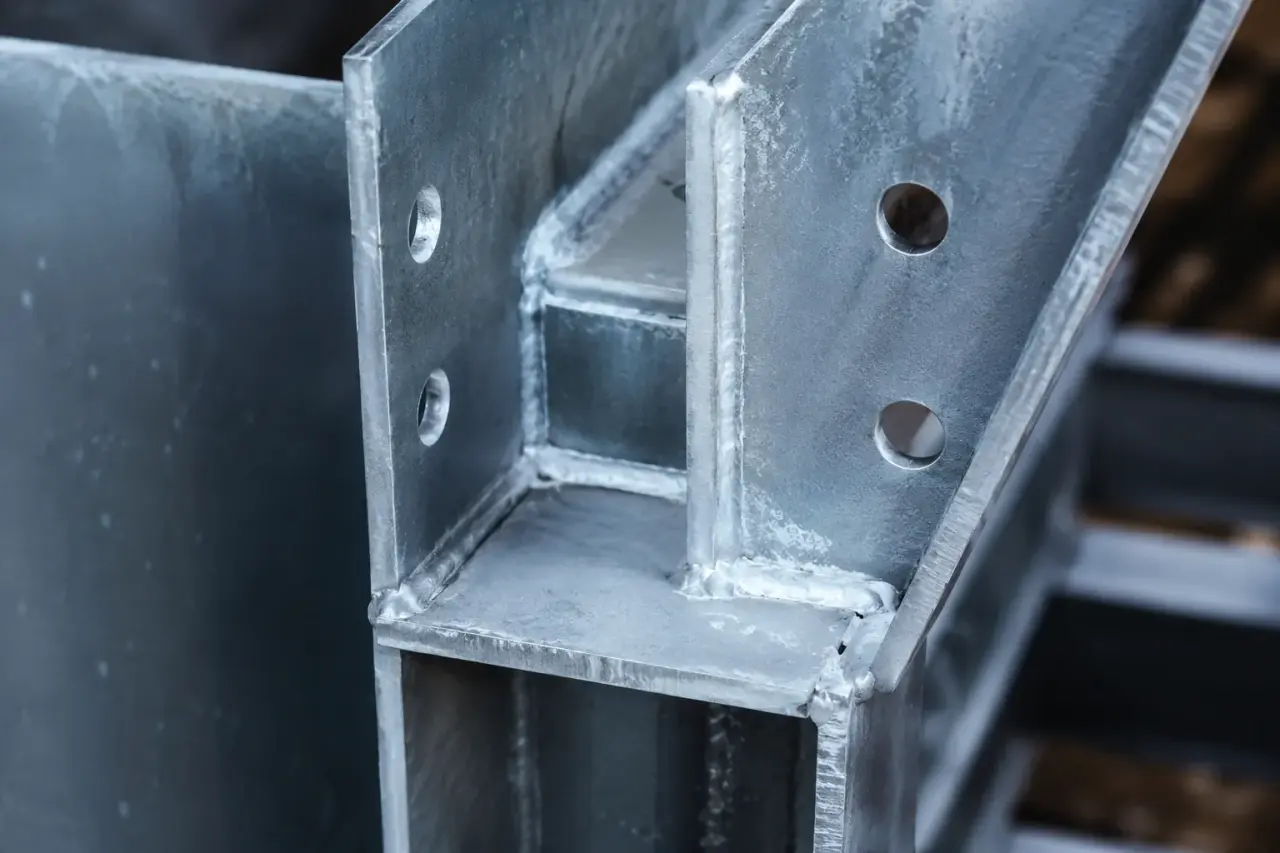 Steel Support Frames in Aurora being fabricated and installed by The Grate Guys