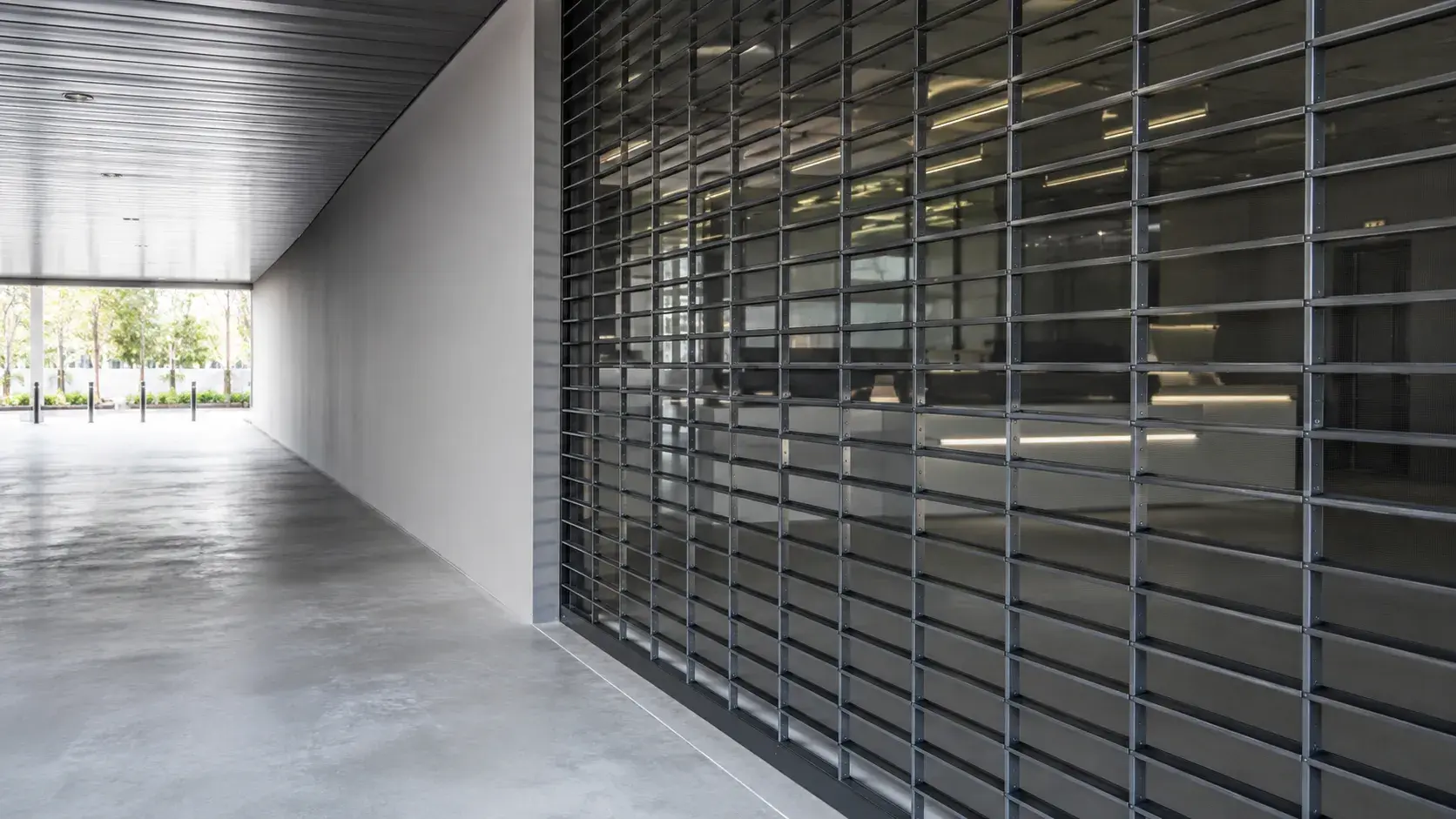 Storefront Security Grilles, fabricated and installed by The Grate Guys