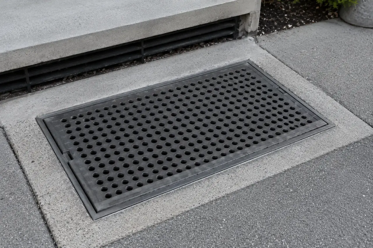 Completed Storm Drain Covers installation in Pickering by The Grate Guys
