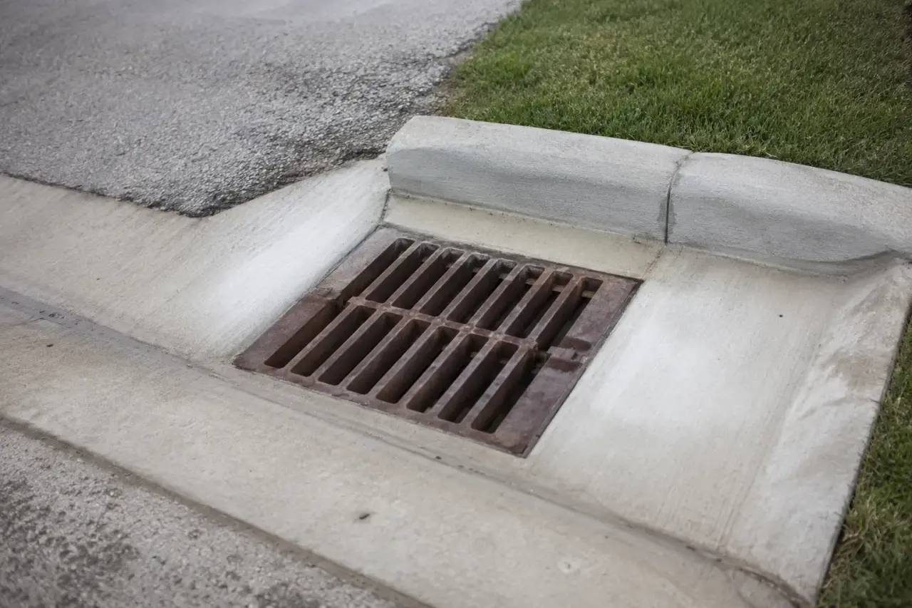 Completed Storm Drain Repair installation in Barrie by The Grate Guys