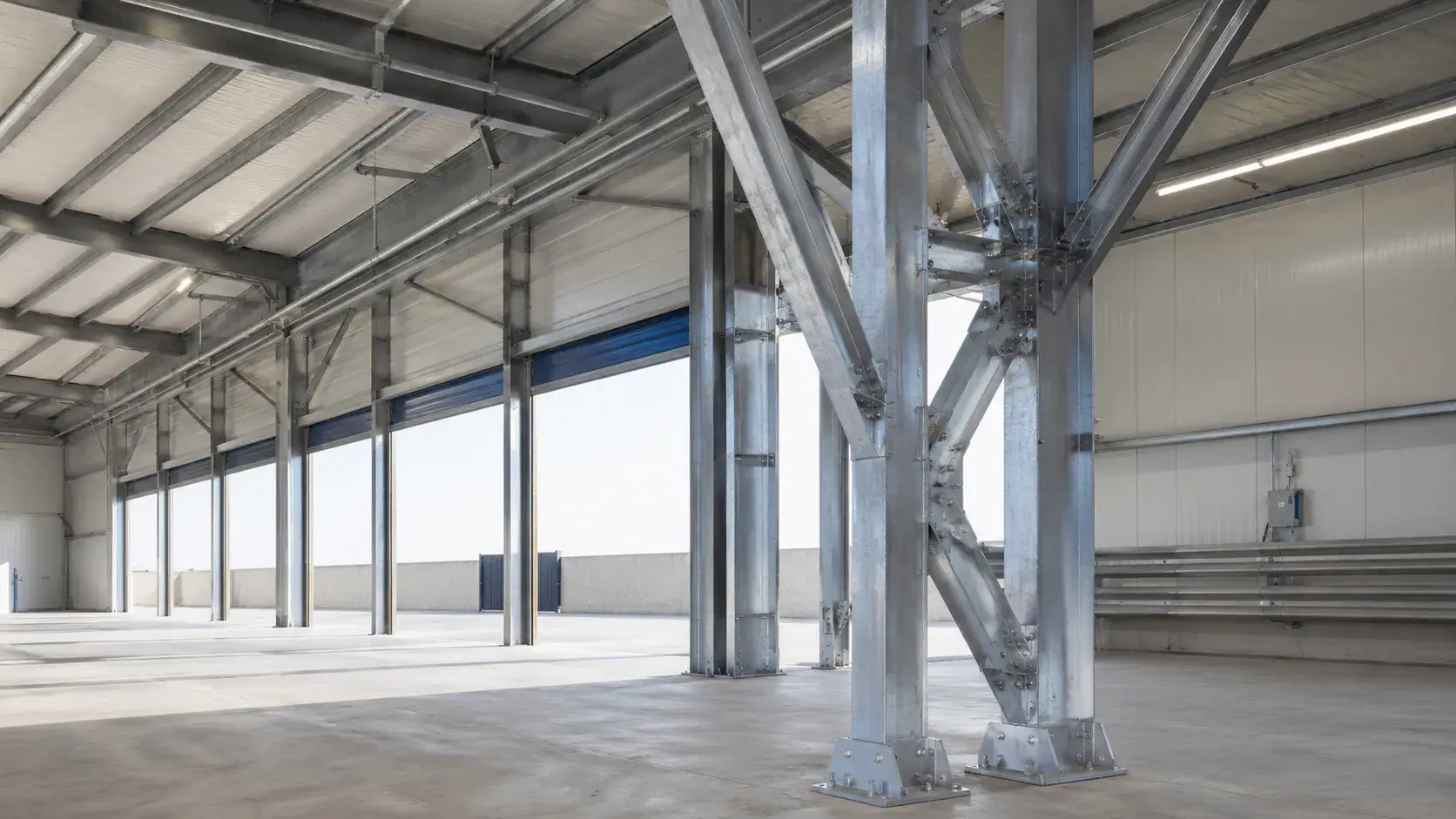 Structural Steel Supports in Markham, Ontario, fabricated and installed by The Grate Guys
