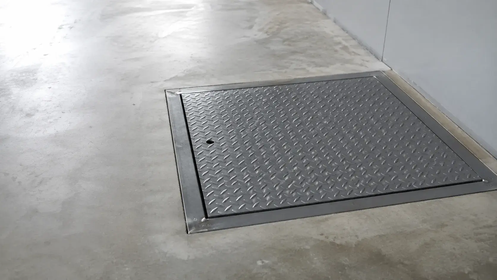 Sump Pit Covers in Pickering, Ontario, fabricated and installed by The Grate Guys