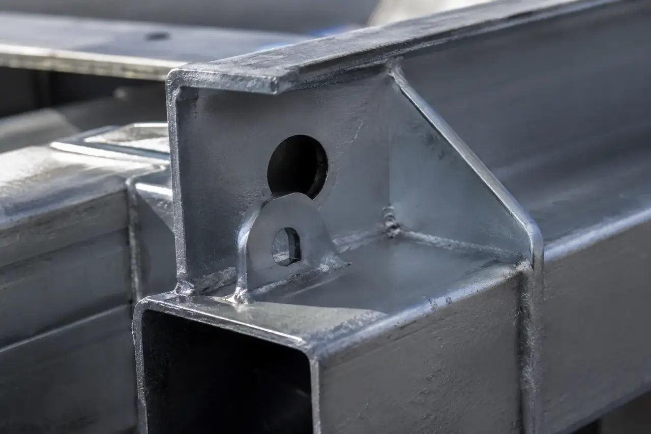 Truck Restraints in Oakville being fabricated and installed by The Grate Guys