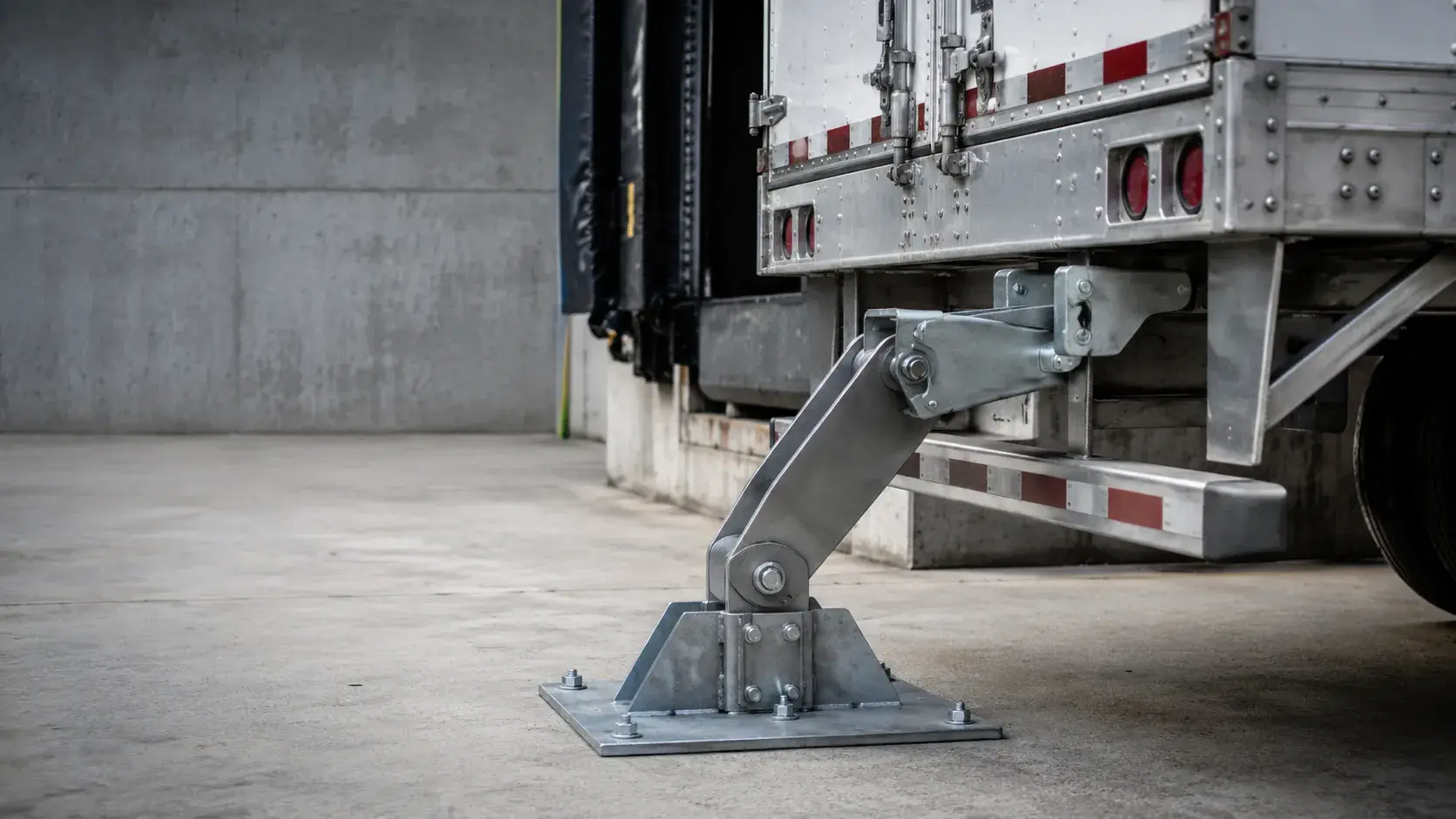 Truck Restraints in Oakville, Ontario, fabricated and installed by The Grate Guys