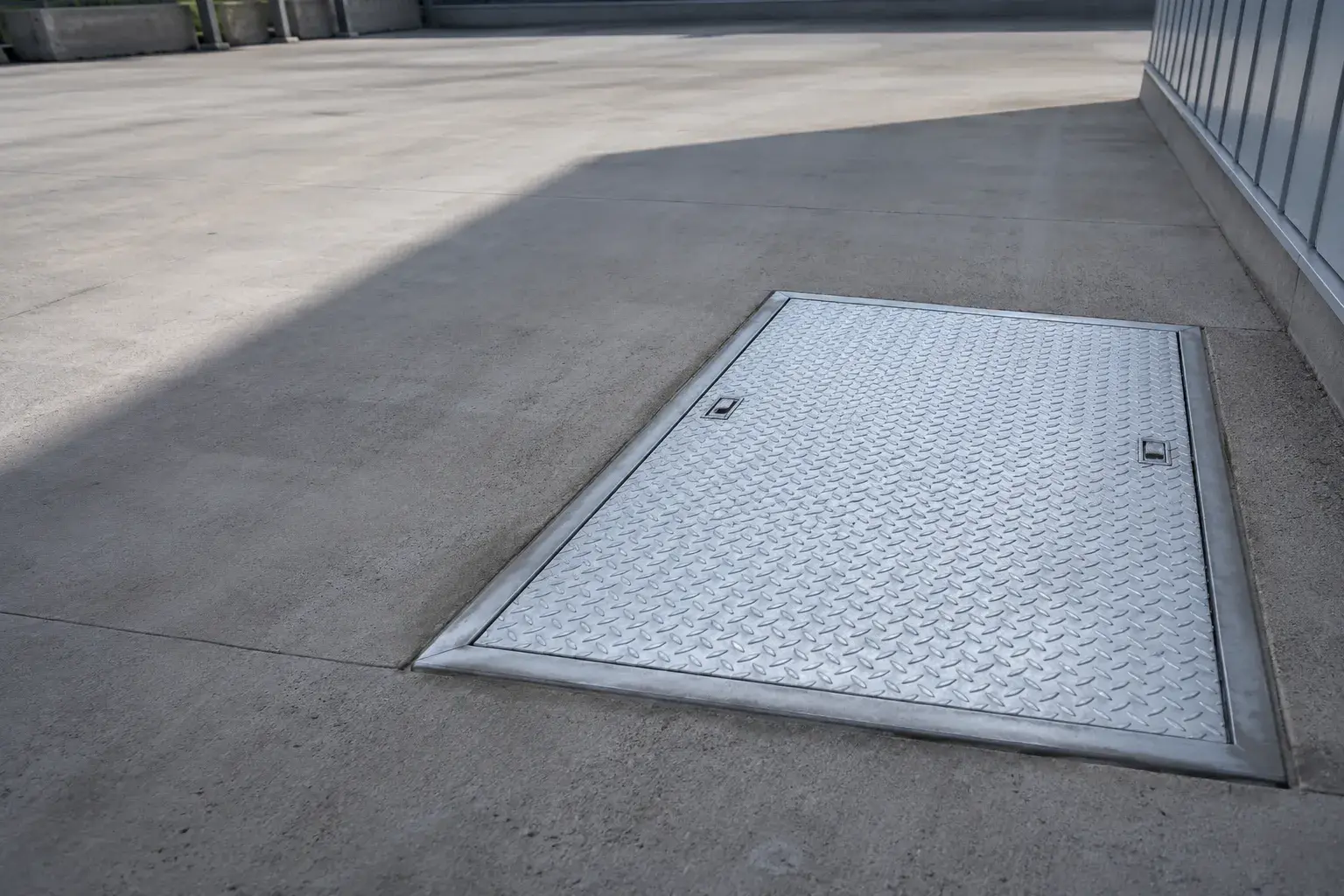Utility Access Covers in Pickering, Ontario, fabricated and installed by The Grate Guys