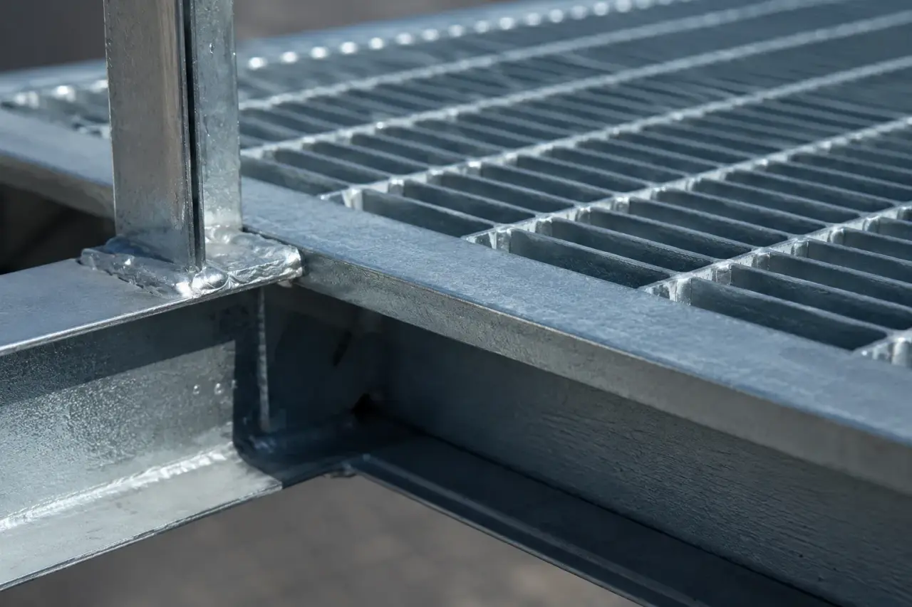 Warehouse Mezzanines in Georgetown being fabricated and installed by The Grate Guys