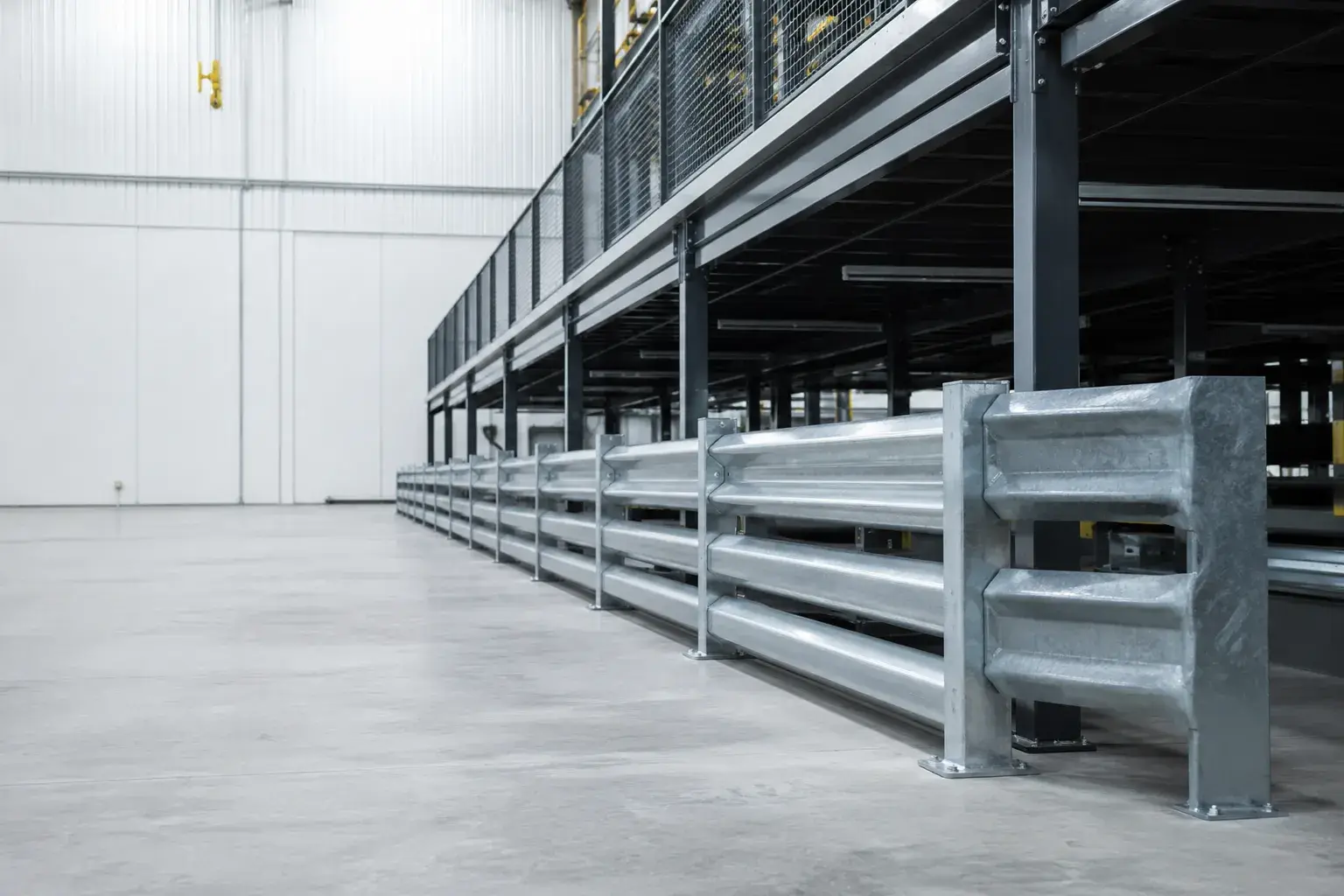 Warehouse Safety Upgrades in Richmond Hill, Ontario, fabricated and installed by The Grate Guys