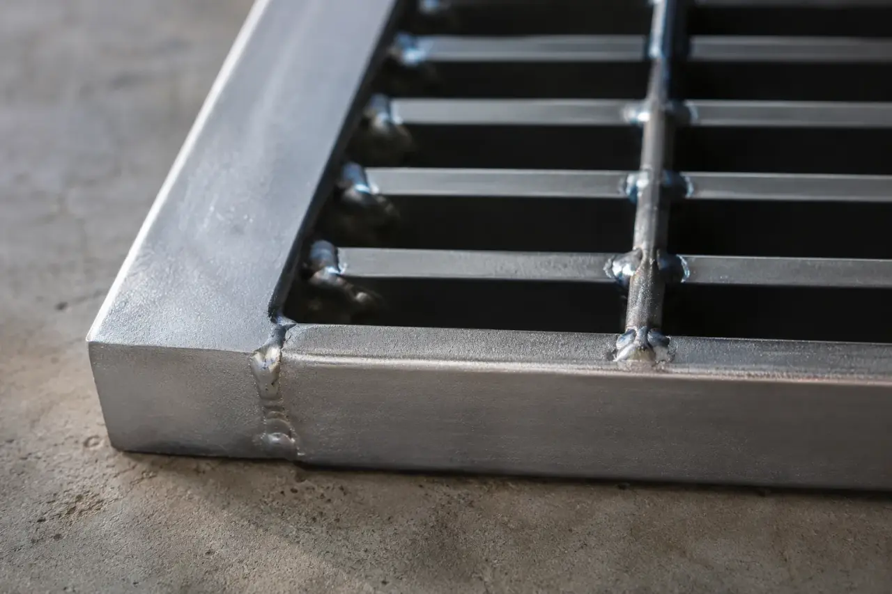 Washdown Area Grates being fabricated and installed by The Grate Guys