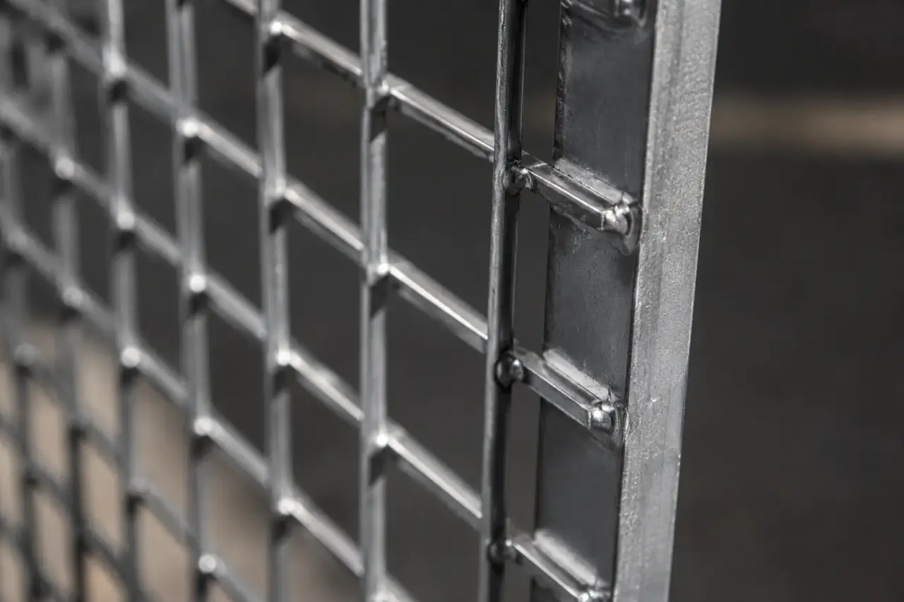 Wire Mesh Partitions in Fort Erie being fabricated and installed by The Grate Guys