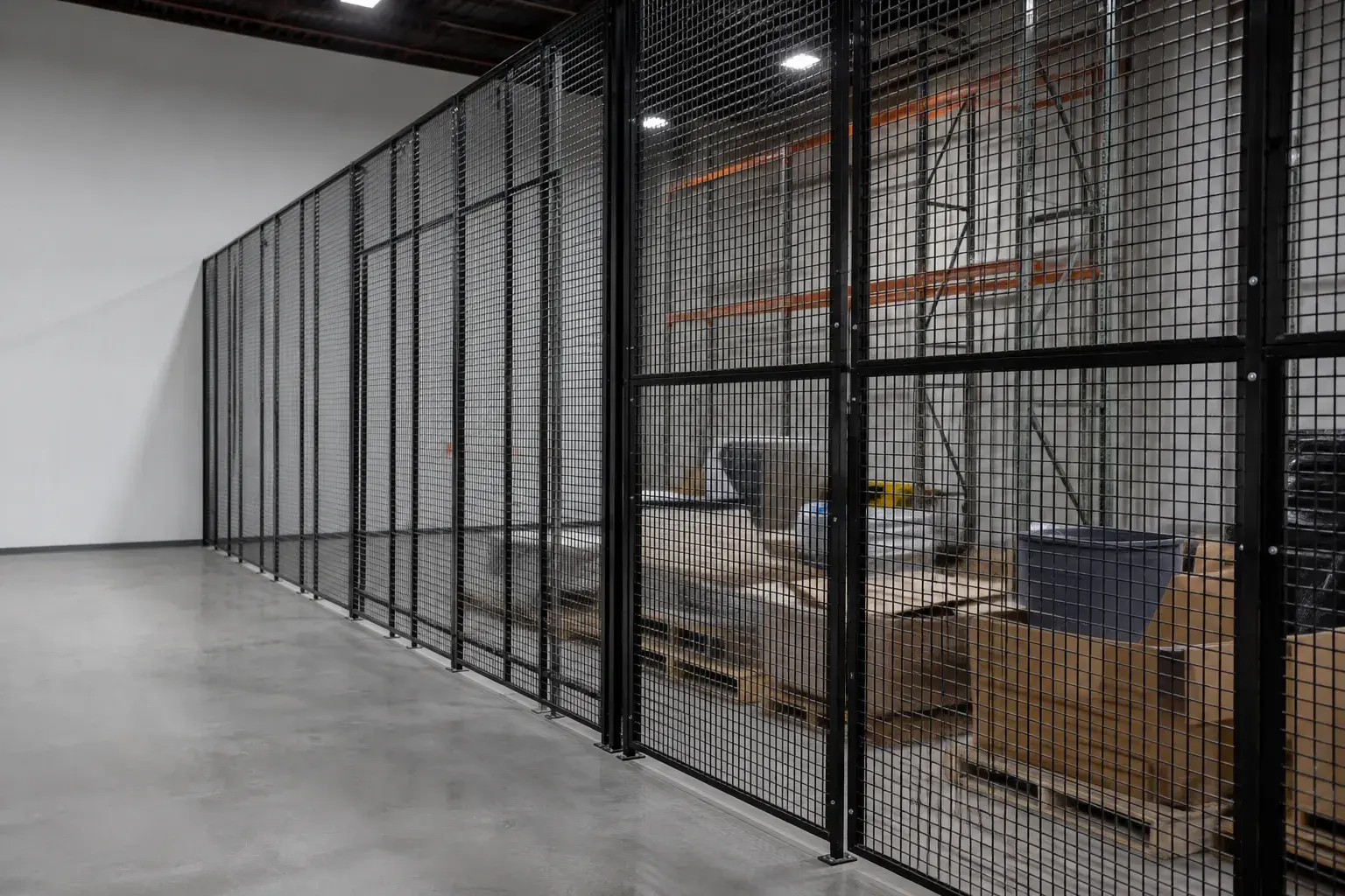 Wire Mesh Partitions in Fort Erie, Ontario, fabricated and installed by The Grate Guys